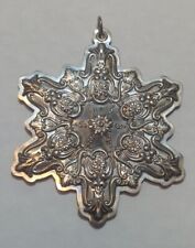 1990 Towle Sterling Snowflake Ornament Old Master picture