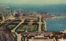 Postcard IL Chicago Illinois Lake Shore Drive Aerial View Vintage PC G9627 picture