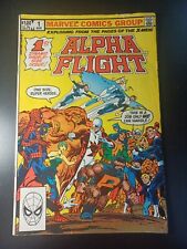 Alpha Flight #1 1983 VG Marvel Comics c301 picture