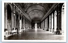 POSTCARD RPPC Royal Palace of Versailles Hall of Mirrors France picture