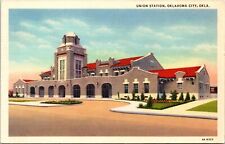 Union Railroad Station, Oklahoma City, Oklahoma - Postcard picture