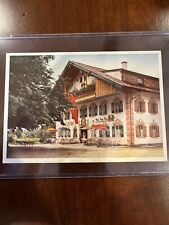 Rare Hitler Berchtesgaden Vintage Postcard picture