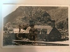 TU HWNT I'R BONT, LLANRWST Outer View Greetings from Wales England Post Card  picture