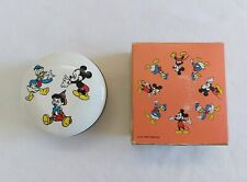 Phinney Walker Disney Mickey Mouse Travel Alarm Clock with Donald Duck Pinocchio picture