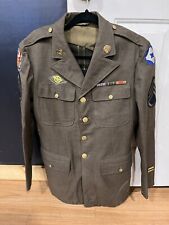 WW2 WWII Named US Army MP ETO ADSEC 4th Service Command Uniform Jacket Coat picture