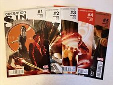 Operation Sin #1-5 (2015) Very Good Condition picture