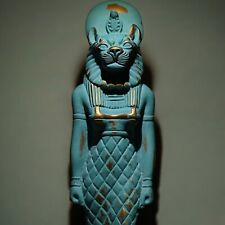 RARE EGYPTIAN ANTIQUES Statue Large Of Pharaonic Goddess Sekhmet Lady Of War BC picture