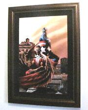 Marvel Captain America & The Falcon #5 - Ltd Ed Stan Lee Signed Numbered Framed picture