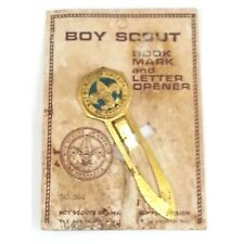 Vintage Boy Scout Of America Book Mark Letter Opener picture