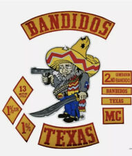 Bandidos Patches Biker Vest Iron-On Jacket picture