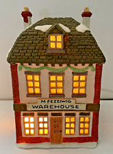Dept 56 Fezziwig Warehouse Christmas Carol Dickens Village Series 7 Inches 1986 picture