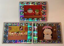 ‘98 SOUTH PARK COMEDY CENTRAL WEIGHT GAIN 4000 3 OF 3 CARDS SET #22, 23 & 24 picture