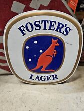 Vintage Foster's Lager Beer Kangaroo Logo Bar Tavern 24