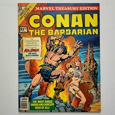 MARVEL TREASURY ED #15 (1977) Conan The Barbarian, RED SONJA Pin-Ups Barry Smith picture