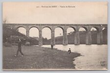 Brest France, Kerhuon Viaduct, Railroad Bridge, Vintage Postcard picture
