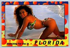 Postcard Sexy Beach Bikini Girl Florida c1980s-90s #10 V25 picture