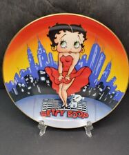 1993 Danbury Mint Betty Boop America's Sweetheart Plate - The Toast of the Town picture