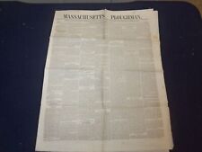 1849 MARCH 17 MASSACHUSETTS PLOUGHMAN NEWSPAPER - ELECTRO MAGNETISM - NP 5163 picture