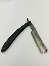 Antique Damascus Folding Shaving Razor/ Barbers Staight Razor Unmarked Brand picture
