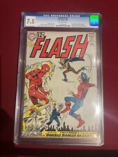 The Flash 129, G.A. Flash.   First JSA in Silver Age.  Mega Key  CGC 7.5 picture