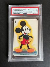 PSA 6 Castell Bros. Mickey Mouse Shuffled Symphonies Red Walt Disney 1938 picture
