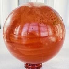 Natural Red jasper Sphere Quartz Crystal reiki Ball Healing 1980g picture