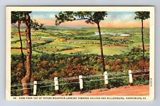 Harrisburg PA-Pennsylvania, Peters Mountain Towards Halifax, Vintage Postcard picture