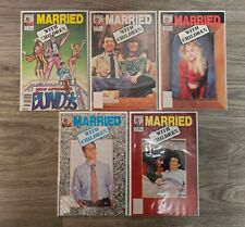 Married With Children Lot Of 5 Now Comics (1990) Copper Age #1-4, & 6 VF-NM  picture