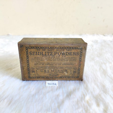 1940s Vintage C & E Morton Seidlitz Powder Advertising Tin Box England TN192 picture