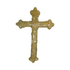 VTG 8.5” Illuminated Cross Wall Decoration Night Light Crucifix Religion Christ picture