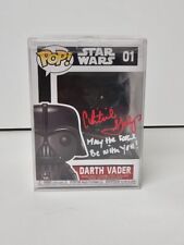 Funko Pop Star Wars Darth Vader #01 Autographed By Christine Galey New NM picture