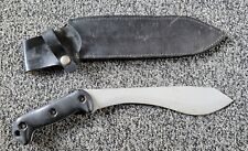 Bark River BKT Machax - 9 3/8 Blade - with Leather Sheath - Great Condition picture