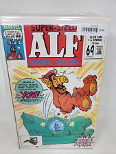 ALF SPRING SPECIAL #1 1989 Marvel 7.5 Dave Manak Cover Art SUPER-SIZED picture