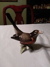 HUTSCHENREUTHER GERMANY EXTREMELY HARD TO FIND PERFECT PORCELAIN ROBIN FIGURINE picture