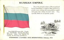 Russian Empire Strawbridge & Clothier Fete Internationale February 1910 Postcard picture