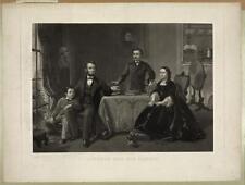 Lincoln,his family / painted by S.B. Waugh ; engraved by William Sartain. picture