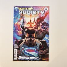 EARTH 2 SOCIETY #19 PGX GRADED 9.4 1ST BLACK SUPERMAN DC COMICS MOVIE picture