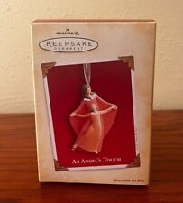 Vintage Hallmark Keepsake An Angels Touch Christmas Ornament Holiday Ornate picture