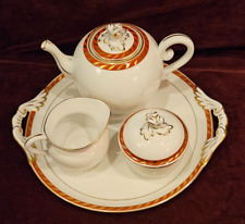 Herend Hungary Handpainted FIRST EDITION 6-Piece Tea Set CANDLELIGHT RED picture