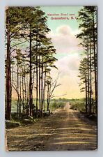 Greensboro NC-North Carolina, Macadam Road, Antique, Vintage Postcard picture