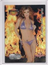 Rebecca Mary Bench Warmer 2003 Hotties Liquid FX Insert Card 1 picture