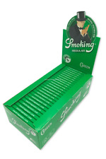 SMOKING Green Regular Rolling Paper 50 x 60 = 3000 papers (1Full Box) picture