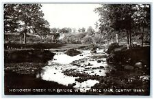 c1910's Hoboken Creek NP Bridge Sauk Centre Minnesota MN RPPC Photo Postcard picture