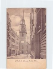 Postcard Old North Church Boston Massachusetts USA picture