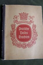cigarette cards complete- 198pcs-German Folk-Deutsche-1933in book w/ maps picture