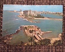 Vintage Post Card From Fort San Geronimo, San Juan, Puert Rico  picture