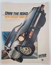 1981 Datsun Turbo-ZX Vintage Magazine Print Ad Sports Car - We Are Driven picture