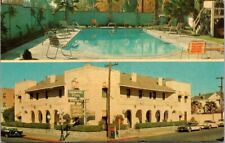 Pueblo Hotel & Apartments Tucson Arizona 1950s Vintage Postcard picture