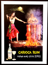 Ron Carioca Rum Original 1959 Vintage Print Ad picture