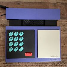 1986 B&O Bang & Olufsen Beocom 500 Danish Design Purple Telephone USA Plug RARE picture